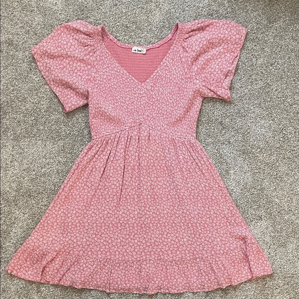 PinkBlush Floral Pink Dress